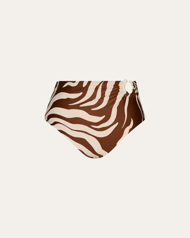 Taita High-Waist Bikini Bottoms